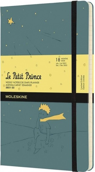 Щотижневик Moleskine Le Petite Prince 2021-2022 на 18 місяців середній 13 х 21 см
Щотижневик Moleskine Le Petite Prince 2021-2022 на 18 місяців середній 13 х 21 см