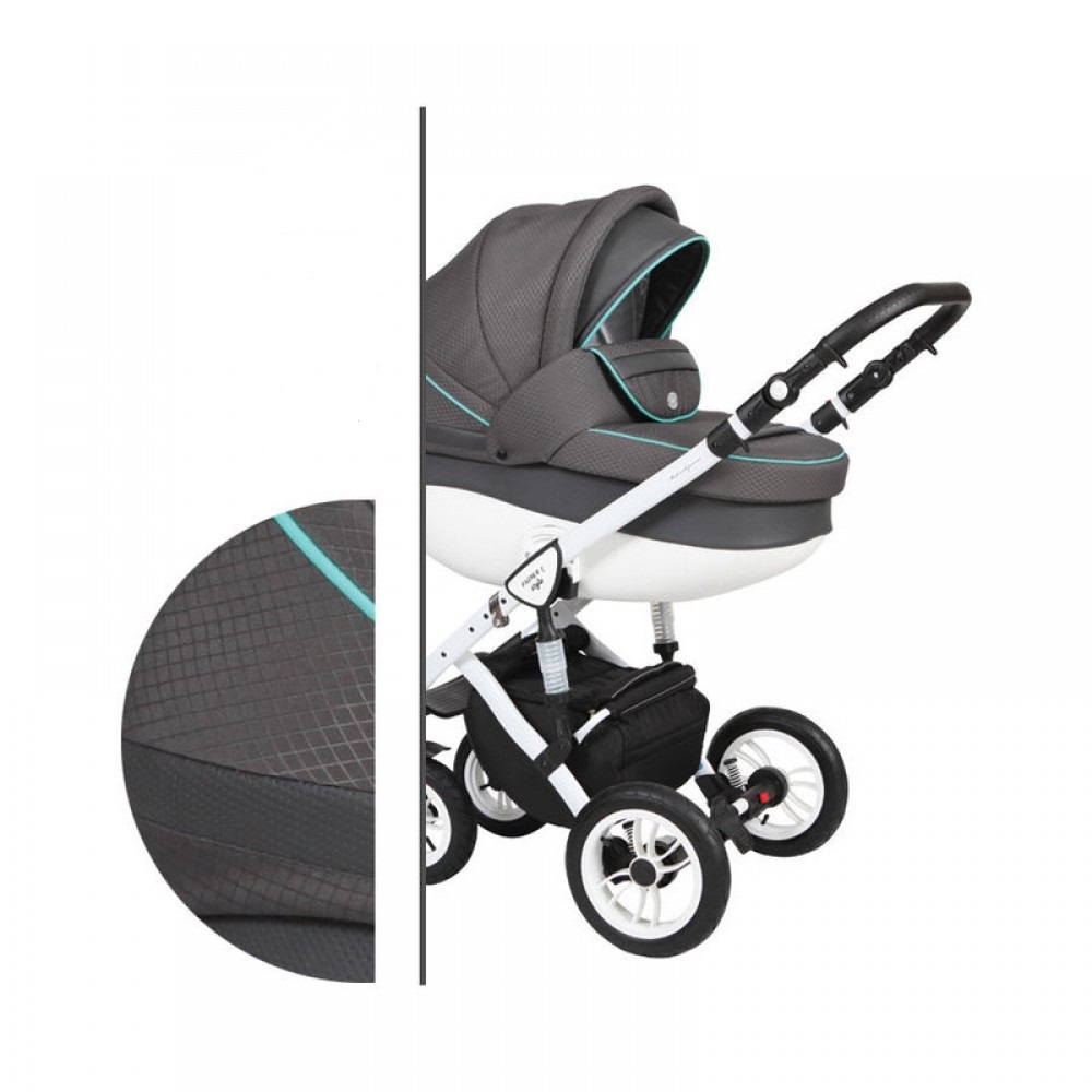 Коляска универсальная 2 в 1 Baby Merc Faster Style 2 FII/1C Темно-серый с дождевиком и матрасом + москитная сетка, чехлы и сумка для мамы
Коляска универсальная 2 в 1 Baby Merc Faster Style 2 FII/1C Темно-серый с дождевиком и матрасом + москитная сетка, чехлы и сумка для мамы