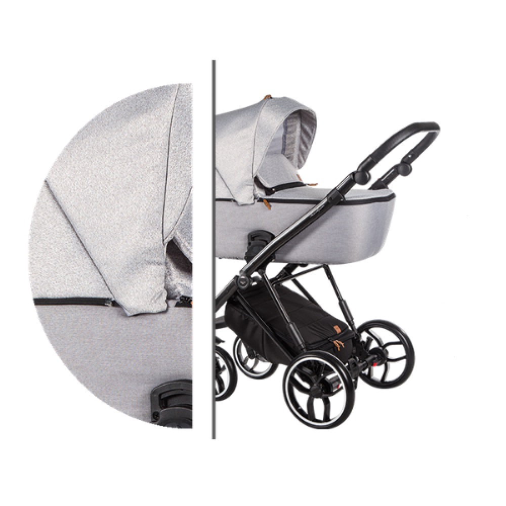 Коляска универсальная 2 в 1 Baby Merc La Rosa LR/07B Светло-серый с системой анти-шок + дождевик, москитная сетка и сумка для мамы
Коляска универсальная 2 в 1 Baby Merc La Rosa LR/07B Светло-серый с системой анти-шок + дождевик, москитная сетка и сумка для мамы