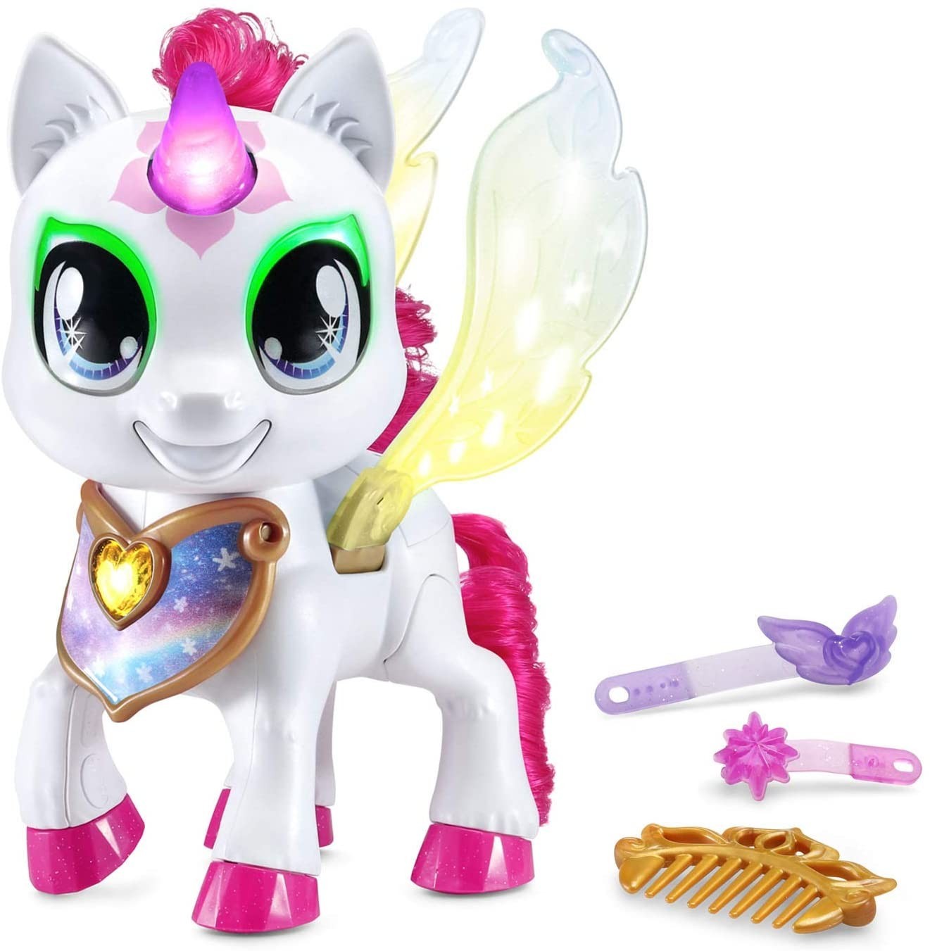 Интерактивная игрушка VTech Myla's Sparkling Friends, Mia The Unicorn Волшебный единорог Мия (80-530800)
Интерактивная игрушка VTech Myla's Sparkling Friends, Mia The Unicorn Волшебный единорог Мия (80-530800)