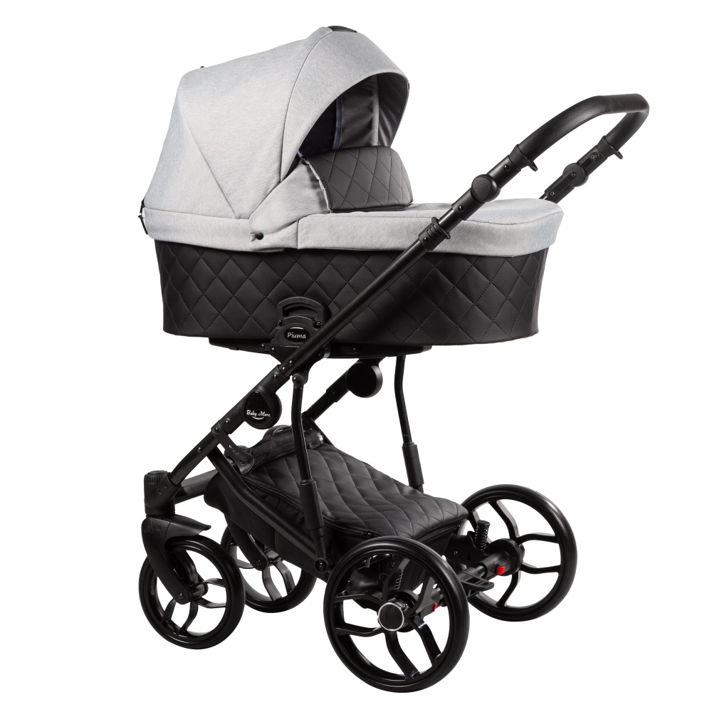 Коляска универсальная 2 в 1 Baby Merc Piuma 03B Серый с дождевиком и матрасом + москитная сетка, чехлы и сумка для мамы
Коляска универсальная 2 в 1 Baby Merc Piuma 03B Серый с дождевиком и матрасом + москитная сетка, чехлы и сумка для мамы