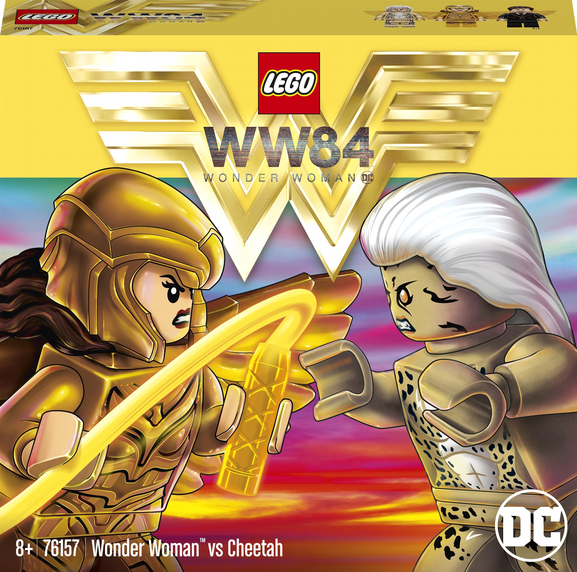 Конструктор LEGO Super Heroes DC Чудо-женщина против Гепарды 371 деталей (76157)
Конструктор LEGO Super Heroes DC Чудо-женщина против Гепарды 371 деталей (76157)