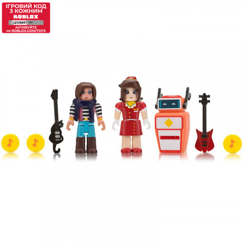 Игровая коллекционная фигурка Jazwares Roblox Game Packs RoBeats W4, набор 2 шт. (ROG0124)
Игровая коллекционная фигурка Jazwares Roblox Game Packs RoBeats W4, набор 2 шт. (ROG0124)