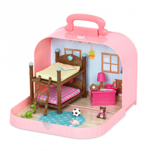 Игровой набор Li'l Woodzeez Кейс розовый (Двухъярусная кровать) с аксессуарами (WZ6597Z)
Игровой набор Li'l Woodzeez Кейс розовый (Двухъярусная кровать) с аксессуарами (WZ6597Z)