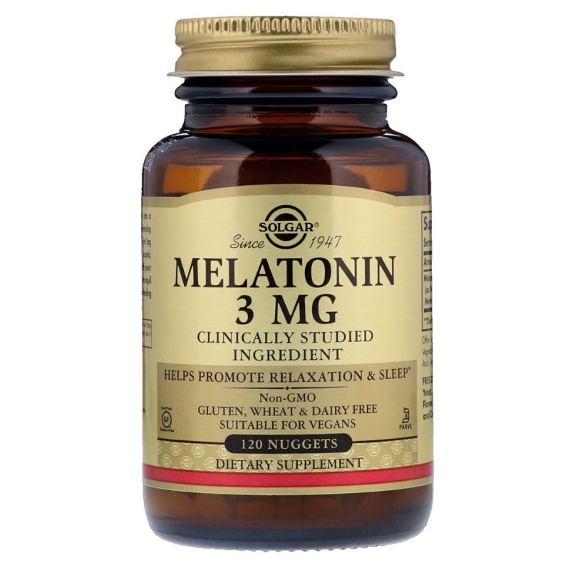 Мелатонин Solgar 3 мг Melatonin promotes relaxation & sleep 120 таблеток (59014638479)
Мелатонин Solgar 3 мг Melatonin promotes relaxation & sleep 120 таблеток (59014638479)
