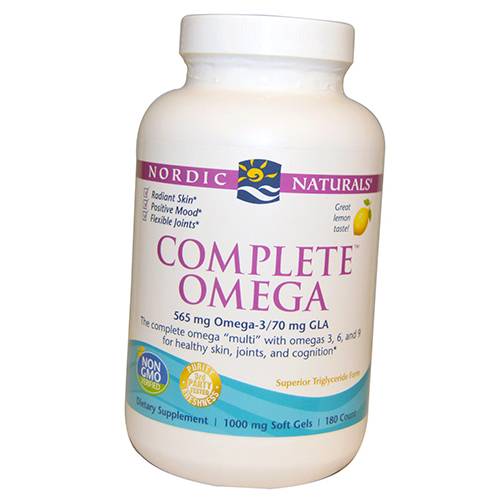 Complete Omega Nordic Naturals 180гелкапс Лимон (67352008) 
Complete Omega Nordic Naturals 180гелкапс Лимон (67352008)