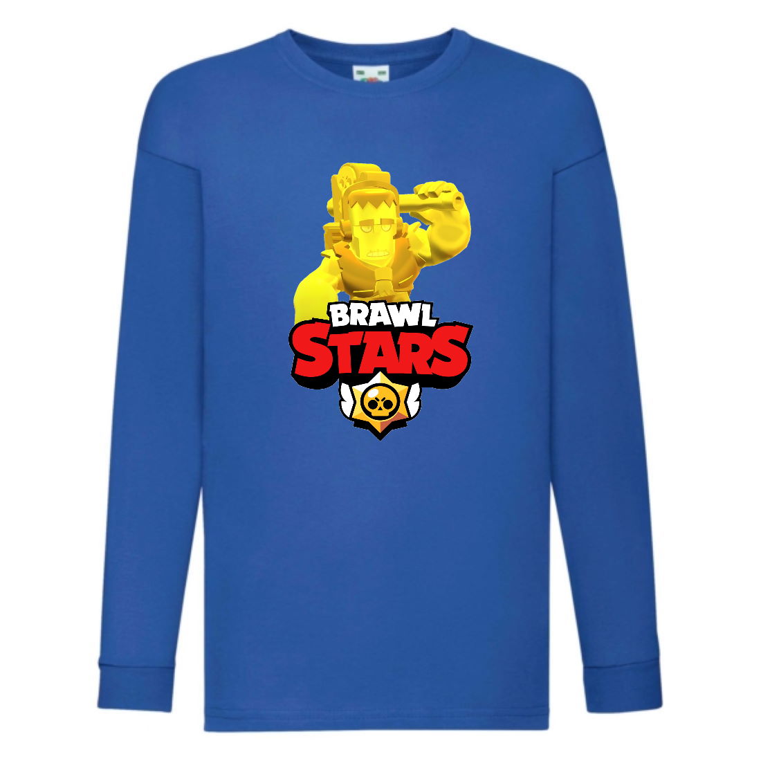 Лонгслив реглан Brawl Stars Frank Gold (Бравл Старс Фрэнк Золотой) синяя (BRST blu) 116 см
Лонгслив реглан Brawl Stars Frank Gold (Бравл Старс Фрэнк Золотой) синяя (BRST blu) 116 см