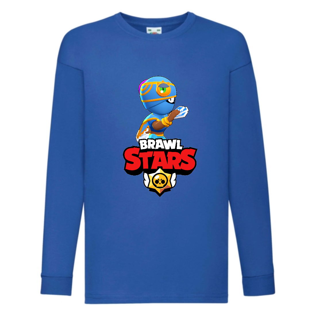 Лонгслив реглан Brawl Stars Tara Indigo (Бравл Старс Тара Индиго) синяя (BRST blu) 128 см
Лонгслив реглан Brawl Stars Tara Indigo (Бравл Старс Тара Индиго) синяя (BRST blu) 128 см
