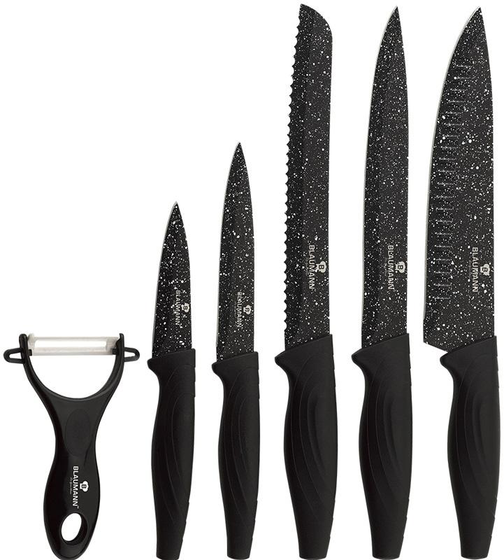 Набор кухонных ножей 6 предметов Blaumann Knives Lair из нержавеющей стали с мраморным покрытием (BL-5048)
Набор кухонных ножей 6 предметов Blaumann Knives Lair из нержавеющей стали с мраморным покрытием (BL-5048)