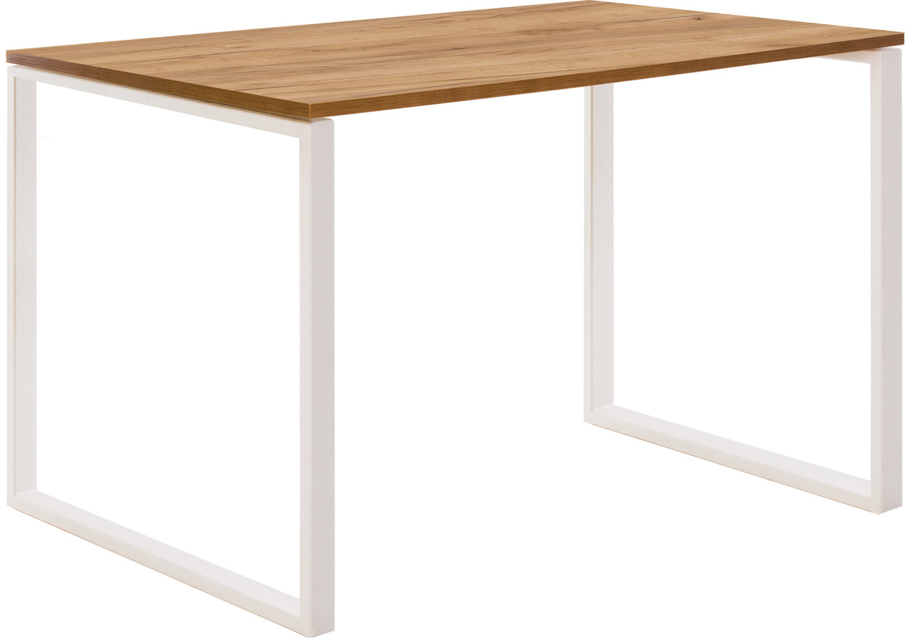 Обеденный стол из металла/ДСП BRAVOS H18 рама в цвете белый Новый стиль цвет дуб коричневый
Обеденный стол из металла/ДСП BRAVOS H18 рама в цвете белый Новый стиль цвет дуб коричневый