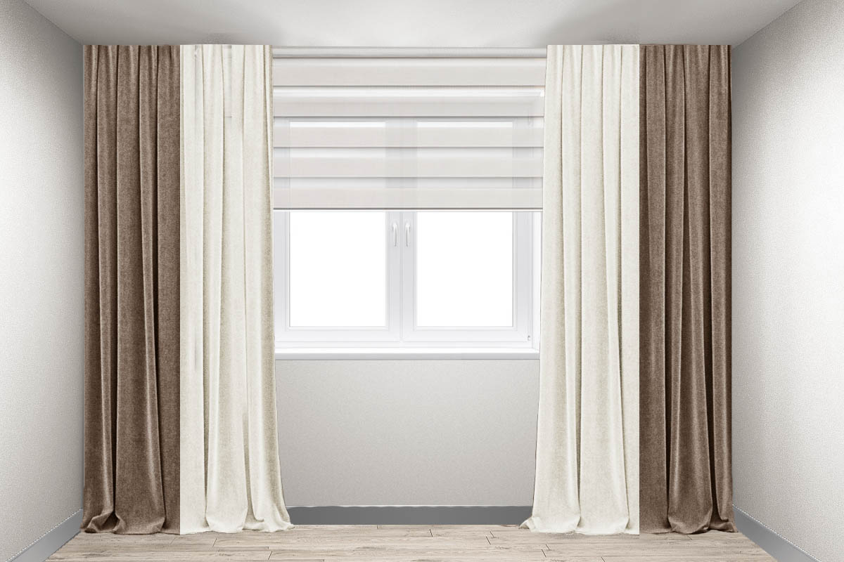 Шторы Декорин Микровелюр Дабл 150x290 см Молочные с капучино 2 шт
Шторы Декорин Микровелюр Дабл 150x290 см Молочные с капучино 2 шт