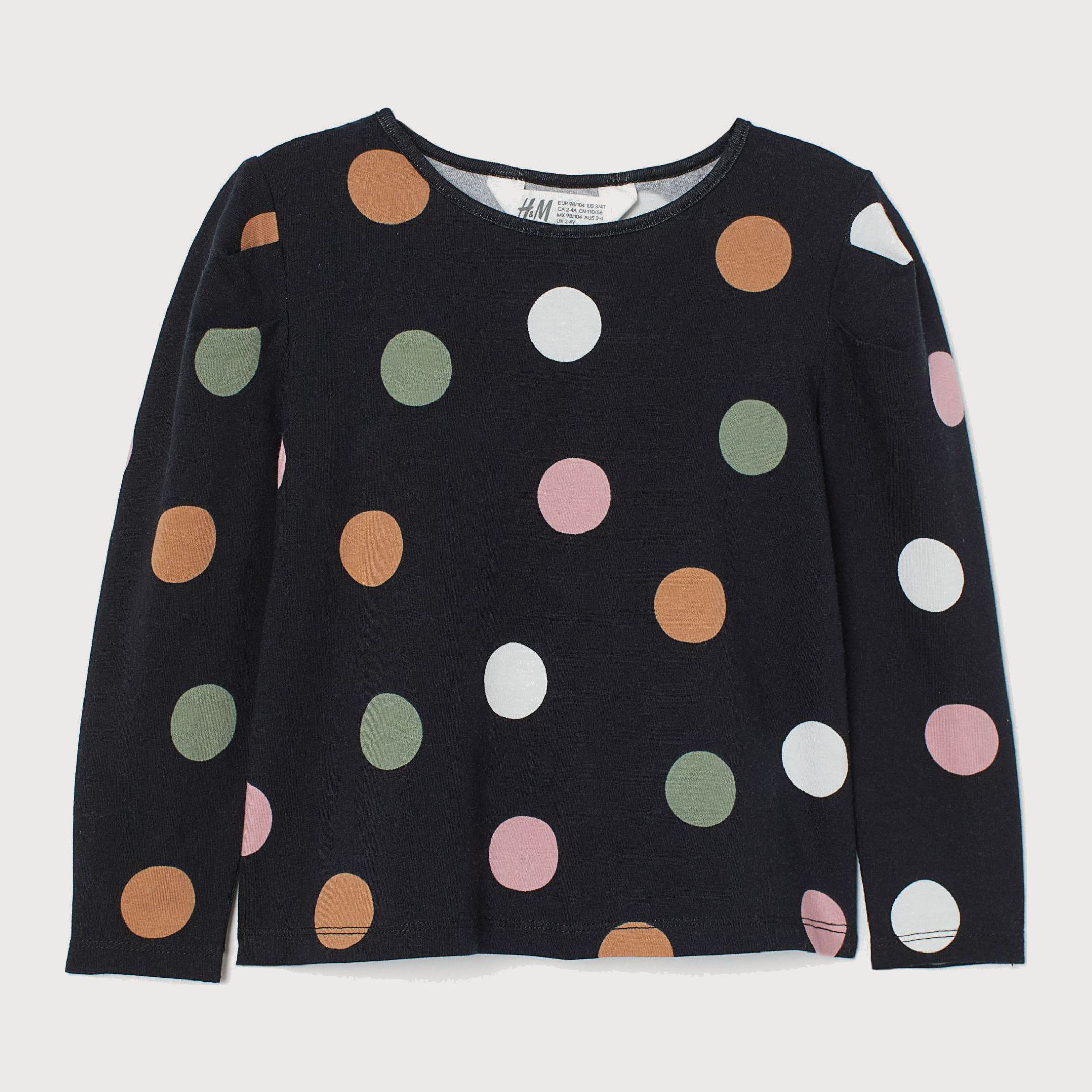 Футболка с длинными рукавами H&M 912332 122-128 см Черная
Футболка с длинными рукавами H&M 912332 122-128 см Черная