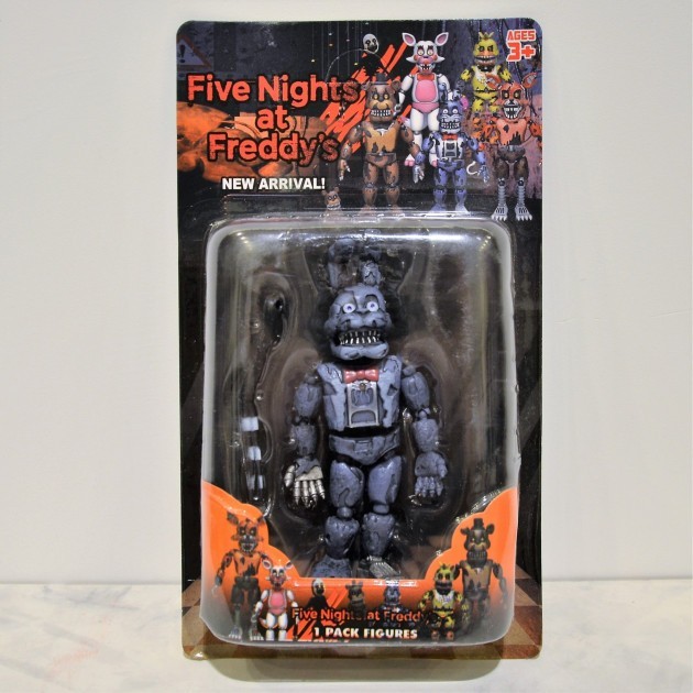 Игрушка пять ночей с Фредди Аниматроник Кошмарный Бонни Five Nights at Freddys 15 см
Игрушка пять ночей с Фредди Аниматроник Кошмарный Бонни Five Nights at Freddys 15 см