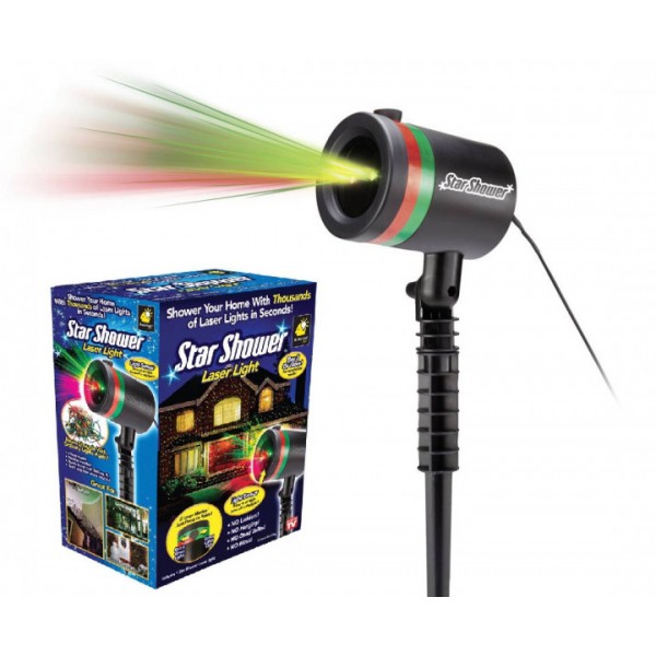 Лазерный проектор - гирлянда на дом STAR SHOWER Laser Light праздничное освещение движущиеся точки
Лазерный проектор - гирлянда на дом STAR SHOWER Laser Light праздничное освещение движущиеся точки