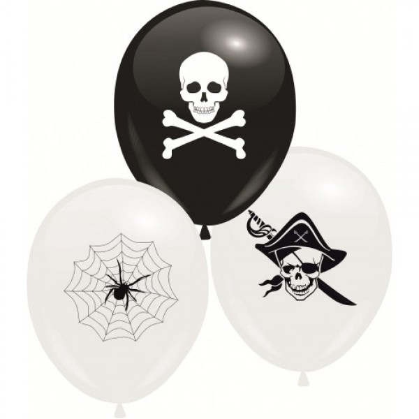 Воздушные шары Страшилки с рисунком 12"/30 см черный белый DREAM BALLOONS (Таиланд) 50 шт
Воздушные шары Страшилки с рисунком 12"/30 см черный белый DREAM BALLOONS (Таиланд) 50 шт