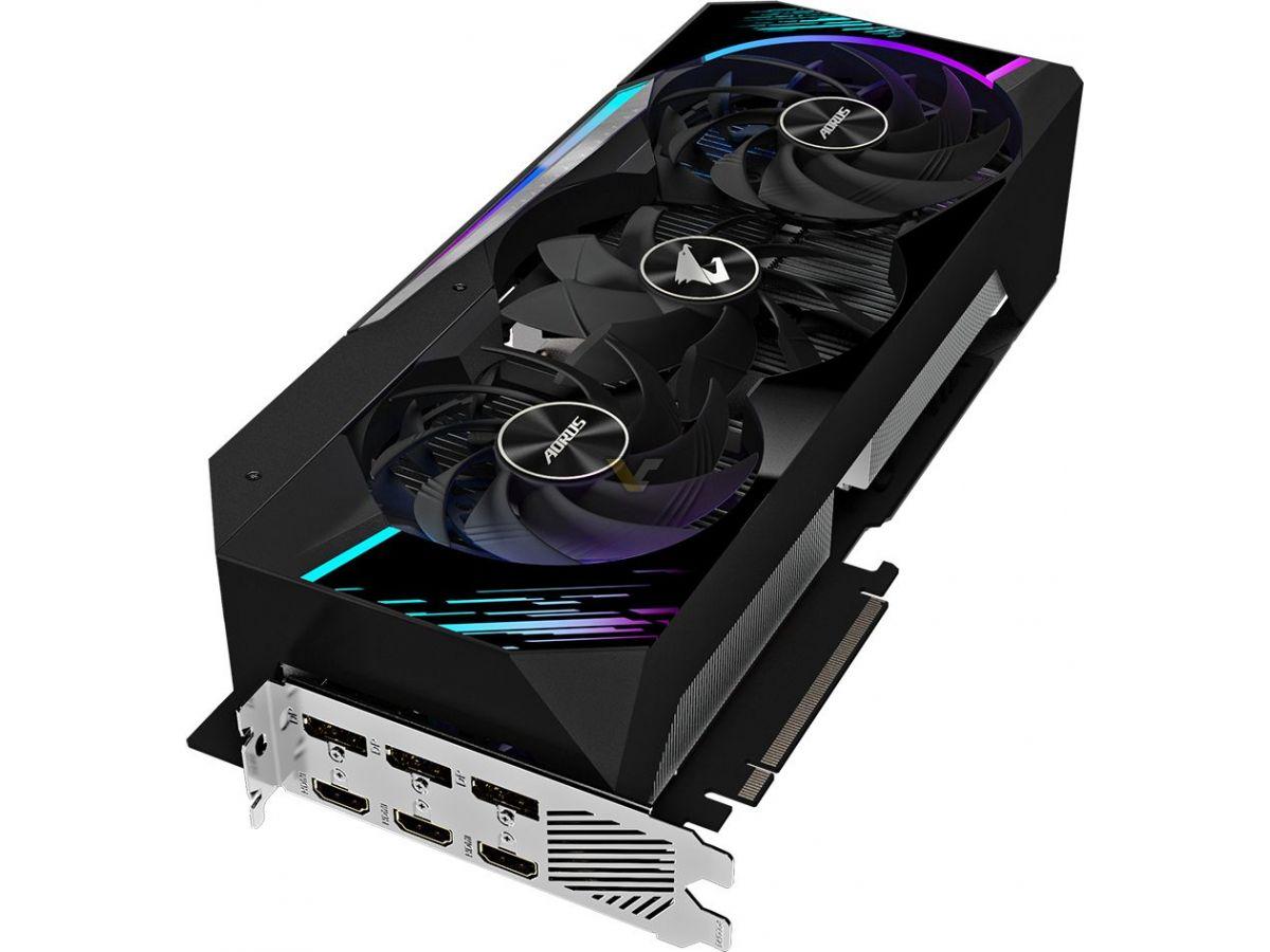 Видеокарта Gigabyte RTX 3080 10Gb Aorus Master (GV-N3080AORUS M-10GD)
Видеокарта Gigabyte RTX 3080 10Gb Aorus Master (GV-N3080AORUS M-10GD)