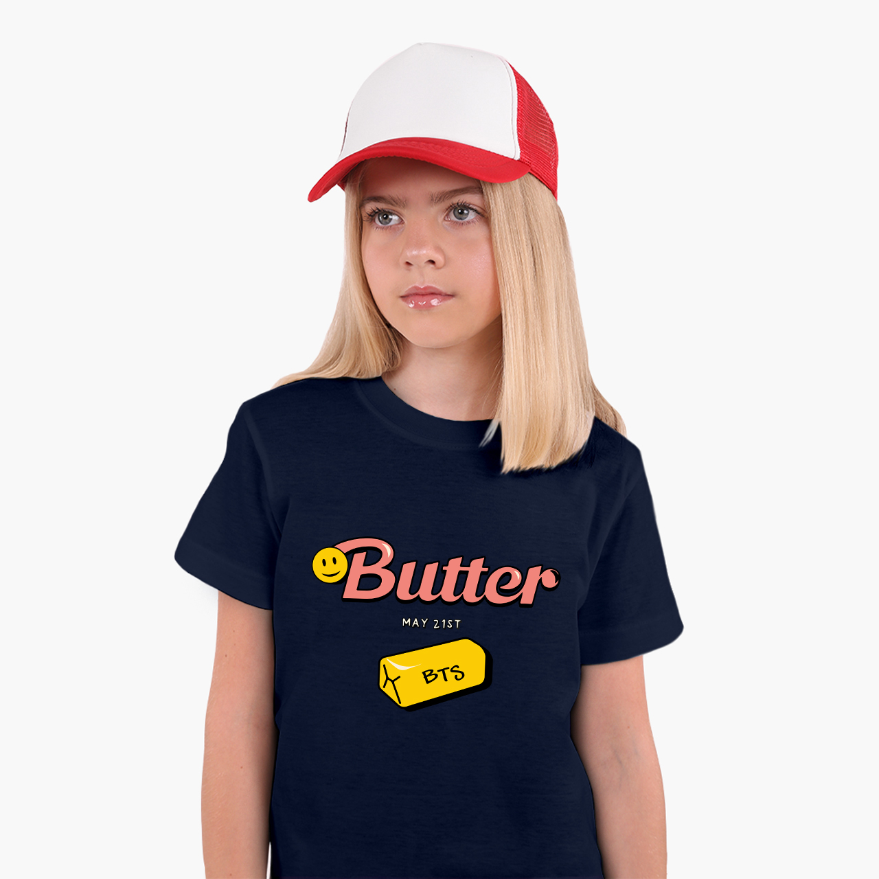 Детская футболка для девочек БТС (Butter BTS) (25186-3257-82) 146-152 см Хлопок Темно-синий
Детская футболка для девочек БТС (Butter BTS) (25186-3257-82) 146-152 см Хлопок Темно-синий