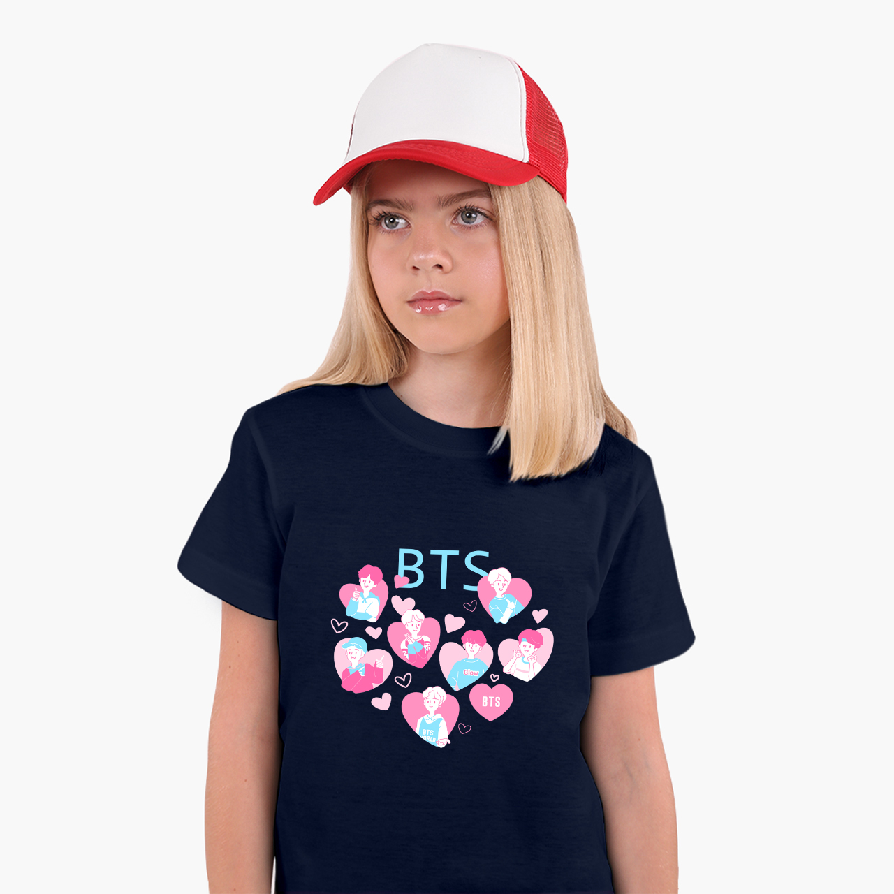 Детская футболка для девочек БТС (BTS) (25186-3263-80) 122-128 см Хлопок Темно-синий
Детская футболка для девочек БТС (BTS) (25186-3263-80) 122-128 см Хлопок Темно-синий
