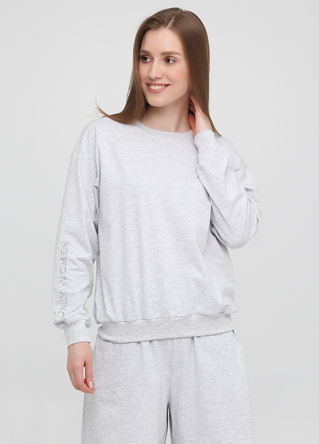 Свитшот "Only Women" (94-Sws-03-02-Lgrey/-silver-sleeve, Свитшот "Only Women" (94-Sws-03-02-Lgrey/L-silver-sleeve-L)
Свитшот "Only Women" (94-Sws-03-02-Lgrey/-silver-sleeve, Свитшот "Only Women" (94-Sws-03-02-Lgrey/L-silver-sleeve-L)