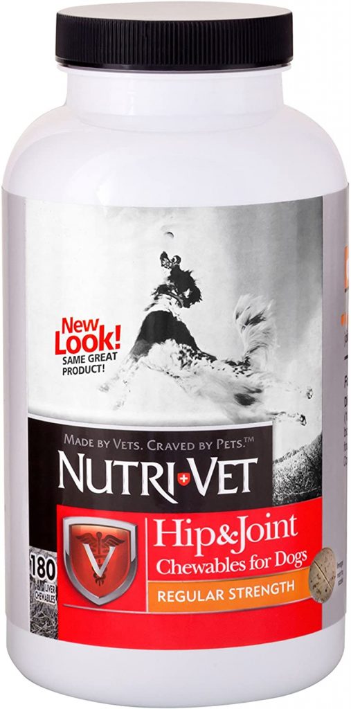 Жевательные таблетки для собак Связки и Суставы 1й уровень Nutri-Vet Hip and Joint Regular Strength 180 табл
Жевательные таблетки для собак Связки и Суставы 1й уровень Nutri-Vet Hip and Joint Regular Strength 180 табл