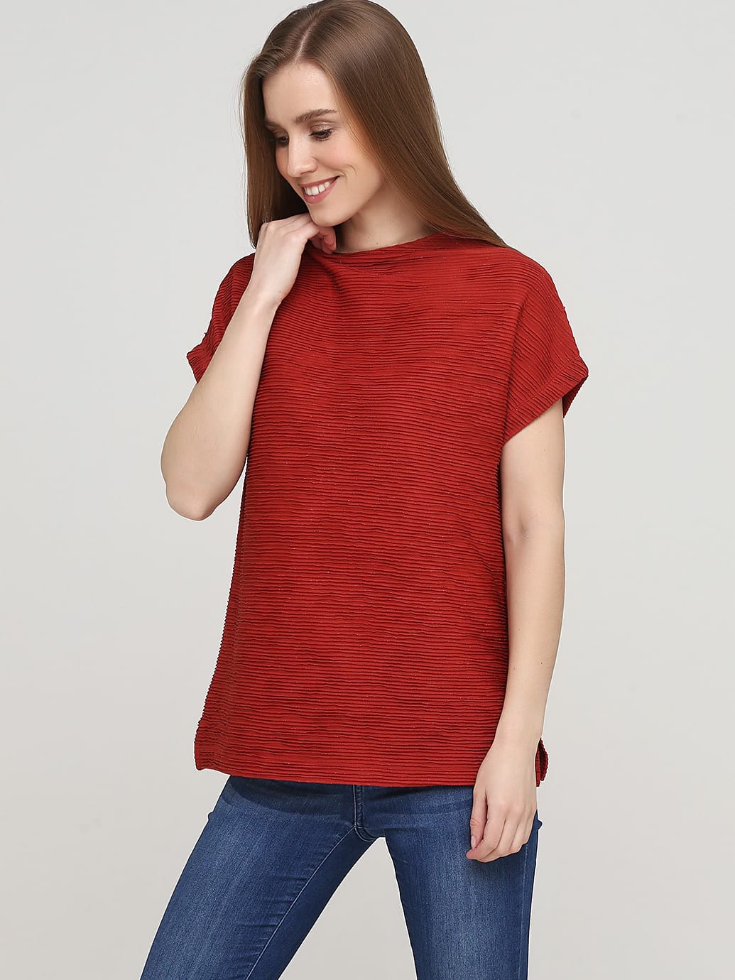 Блузка C&A 2057798_терр XXL Голубая 
Блузка C&A 2057798_терр XXL Голубая