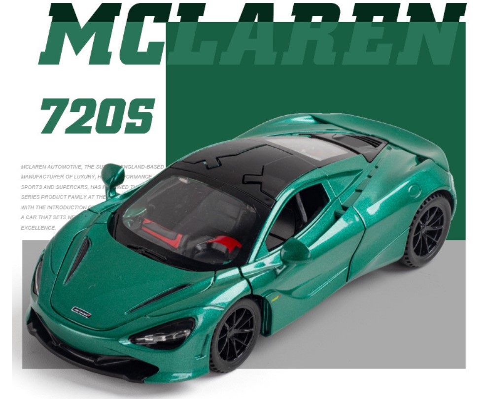 Спортивный автомобиль McLaren 720S 1:32 с функцией устойчивости к звуку и свету зеленый
Спортивный автомобиль McLaren 720S 1:32 с функцией устойчивости к звуку и свету зеленый