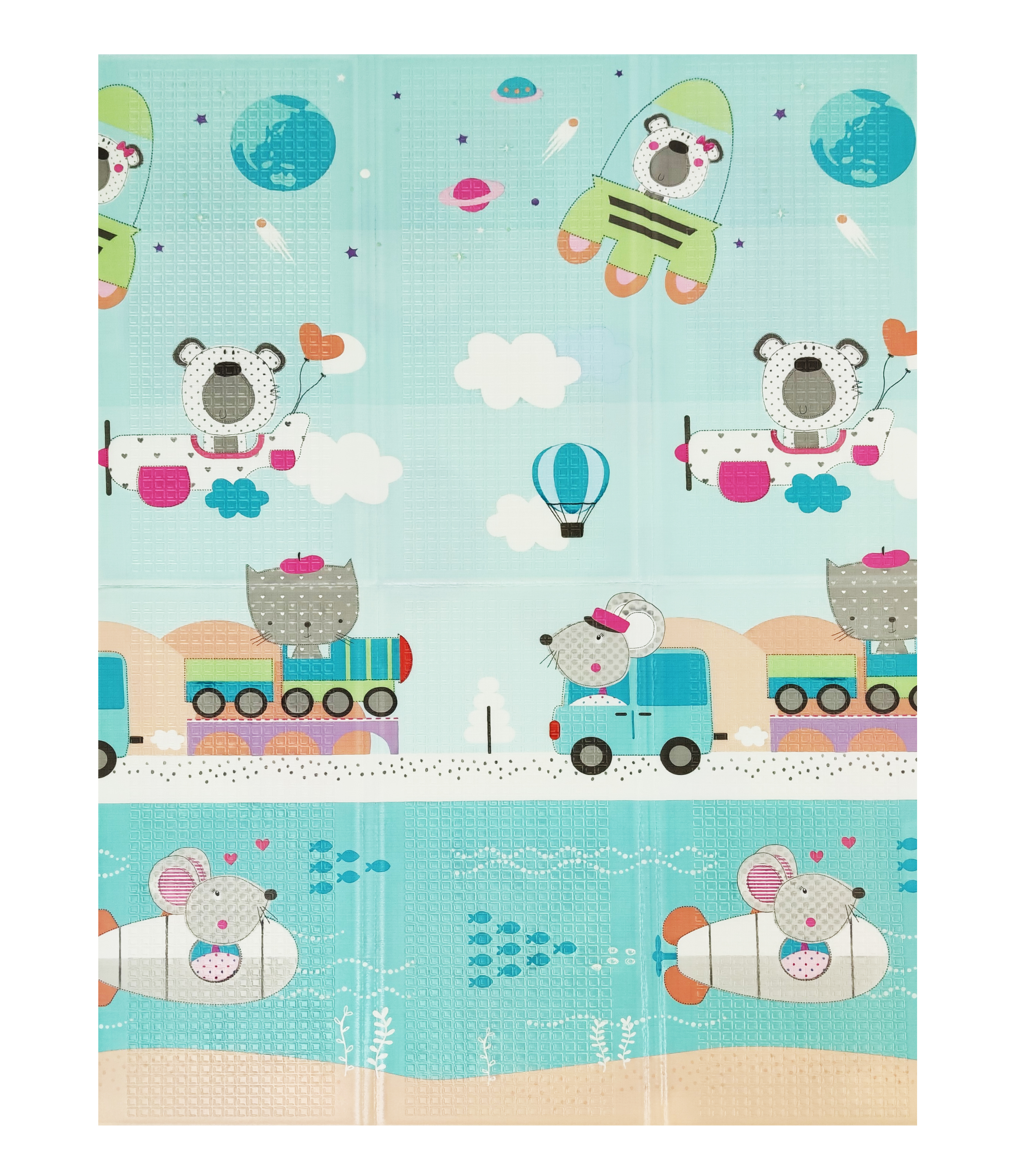 Fashions • Детский термоковрик двухсторонний игровой Путешествие - Поляна Fashions 180х200 комбинированный (243-м)
Fashions • Детский термоковрик двухсторонний игровой Путешествие - Поляна Fashions 180х200 комбинированный (243-м)