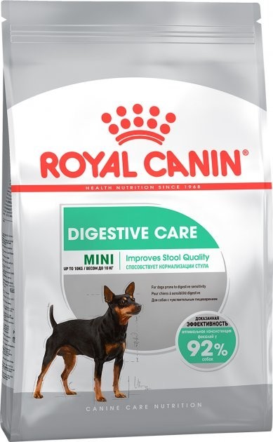 Сухой корм Royal Canin Mini Digestive Care для собак с чувствительным пищеварением 3 кг (3182550894012)
Сухой корм Royal Canin Mini Digestive Care для собак с чувствительным пищеварением 3 кг (3182550894012)