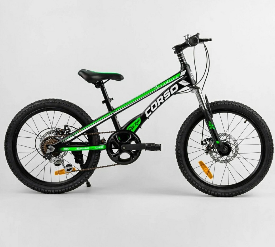 Спортивный Велосипед CORSO Speedline MG-29535 20 дюймов черно зеленый
Спортивный Велосипед CORSO Speedline MG-29535 20 дюймов черно зеленый
