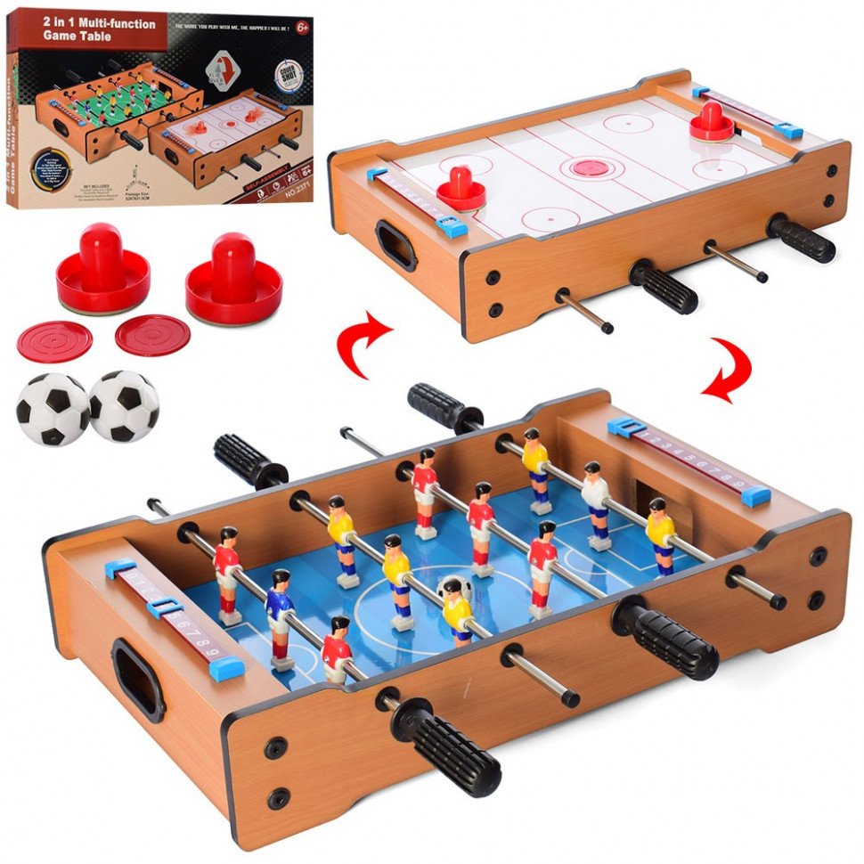 Настольный Футбол-Аэрохоккей Metr+ 2371
Настольный Футбол-Аэрохоккей Metr+ 2371