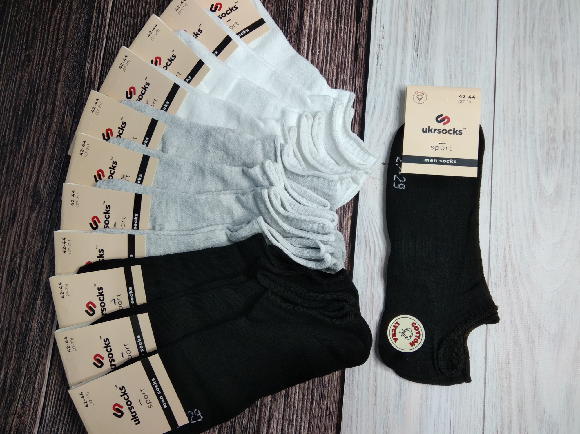 Мужские носки-следки Ukrsocks сетка ассорти -| 12 пар, Мужские носки-следки Ukrsocks сетка ассорти 27-29| 12 пар
Мужские носки-следки Ukrsocks сетка ассорти -| 12 пар, Мужские носки-следки Ukrsocks сетка ассорти 27-29| 12 пар