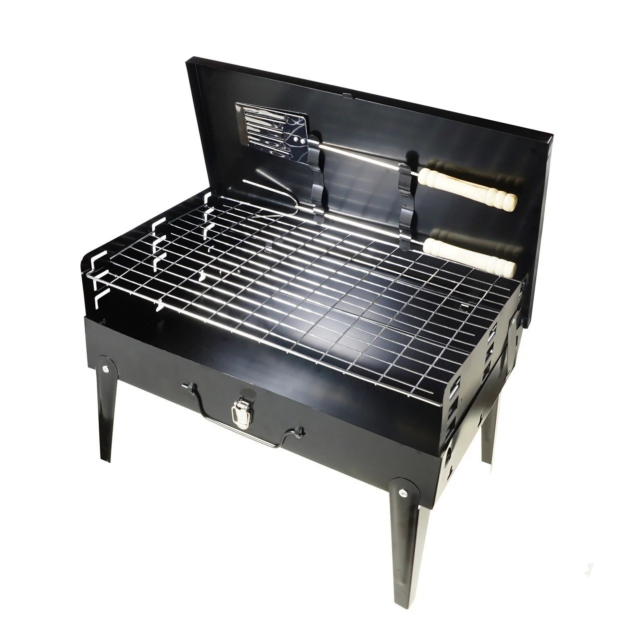 Портативный мангал барбекю Desktop BBQ 44х46 см, Черный раскладной мангал гриль для дачи (мангал барбекю) (1008666-Black)
Портативный мангал барбекю Desktop BBQ 44х46 см, Черный раскладной мангал гриль для дачи (мангал барбекю) (1008666-Black)