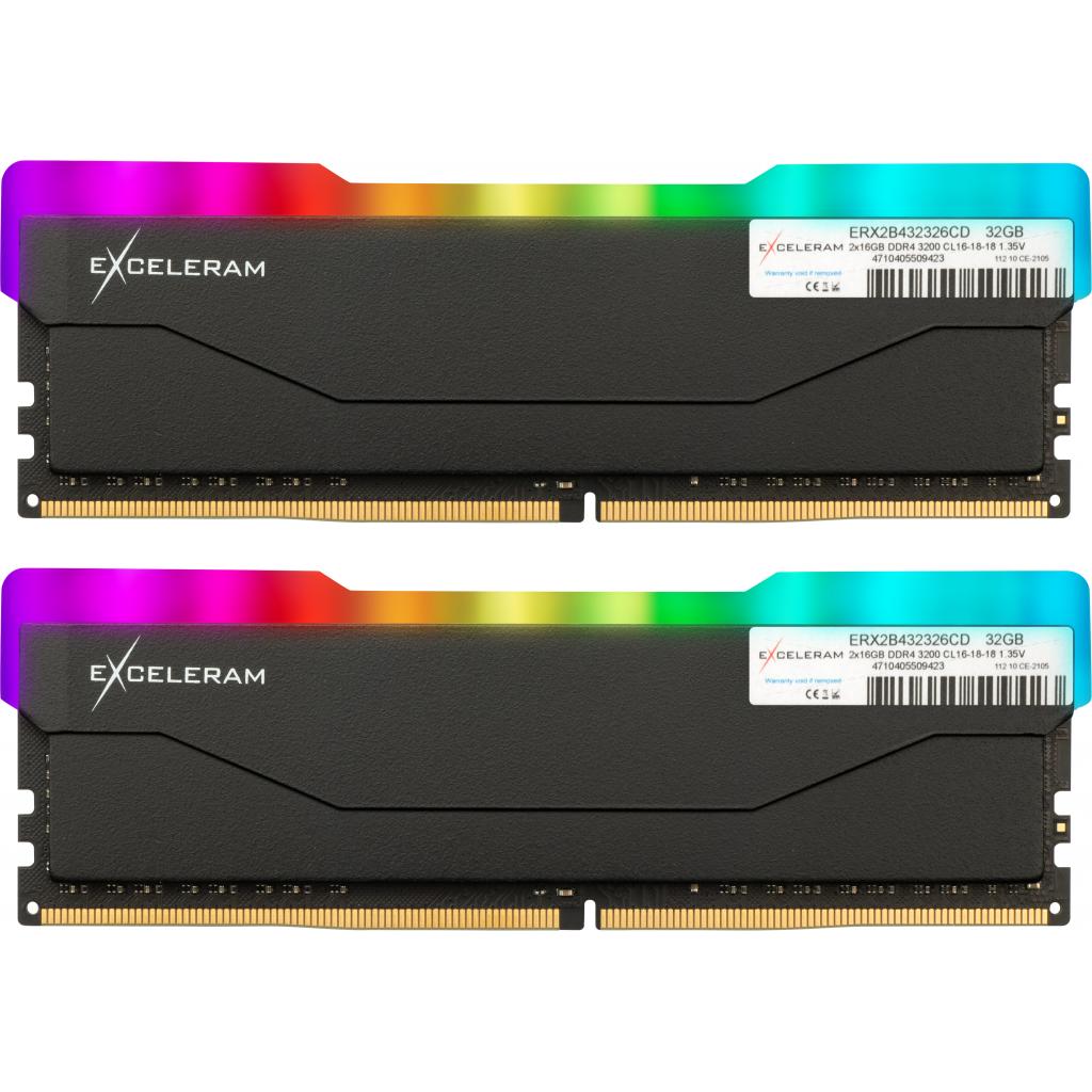 Модуль памяти для компьютера DDR4 32GB (2x16GB) 3200 MHz RGB X2 Series Black eXceleram (ERX2B432326CD)
Модуль памяти для компьютера DDR4 32GB (2x16GB) 3200 MHz RGB X2 Series Black eXceleram (ERX2B432326CD)