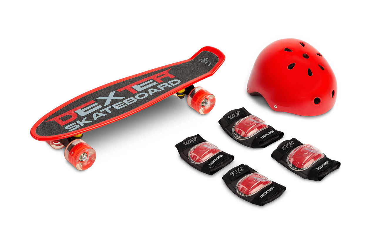 Скейт пенни борд Caretero Dexter Red со светящимися колесами + шлем и защита 56 x 15 x 12 см
Скейт пенни борд Caretero Dexter Red со светящимися колесами + шлем и защита 56 x 15 x 12 см