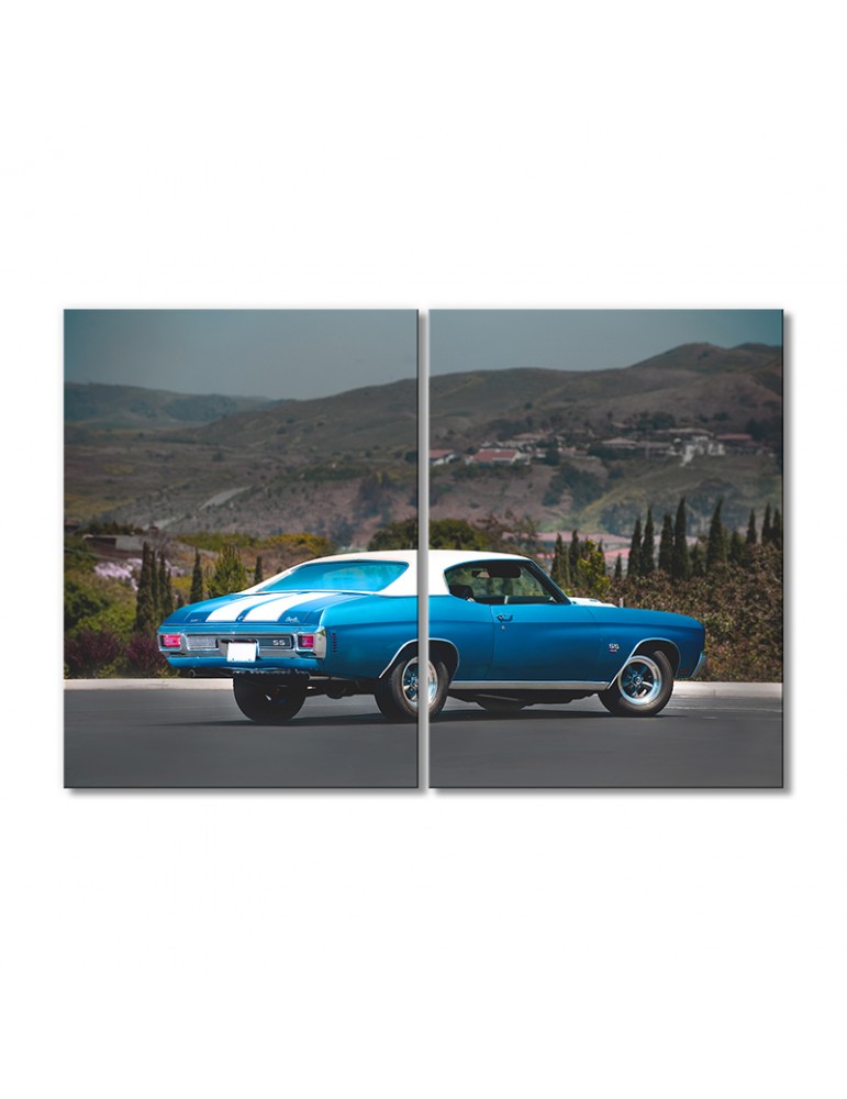 Модульная картина Artel «1970 Шевроле Шевель» 2 модуля 70x105 см 
Модульная картина Artel «1970 Шевроле Шевель» 2 модуля 70x105 см