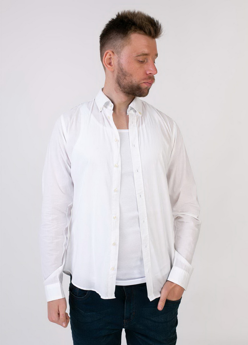 Рубашка легкая Slim Fit LIVERGY белый PM4-10132, Рубашка легкая Slim Fit LIVERGY S белый PM4-10132
Рубашка легкая Slim Fit LIVERGY белый PM4-10132, Рубашка легкая Slim Fit LIVERGY S белый PM4-10132