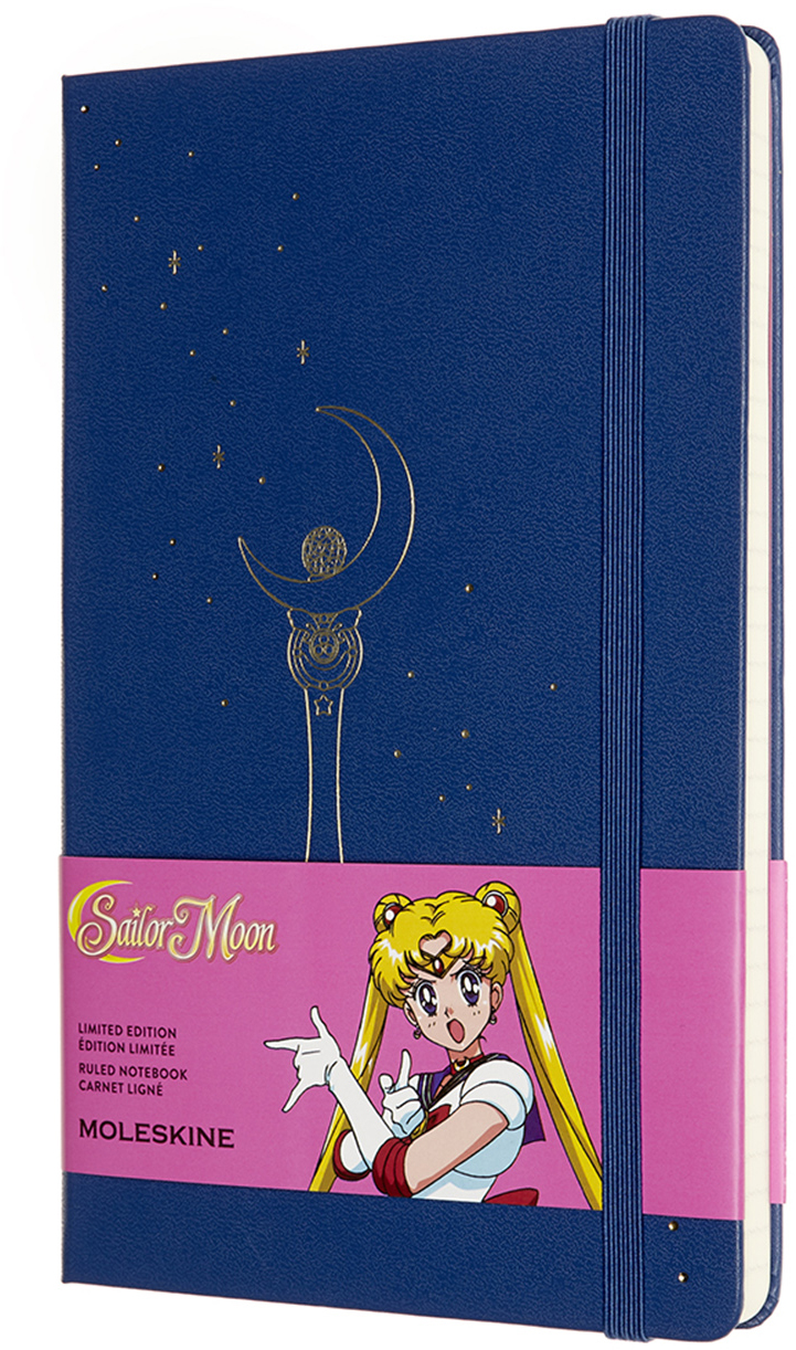Записная книга Moleskine Sailor Moon 13 х 21 см 240 страниц в линейку Синяя (8056420853681)
Записная книга Moleskine Sailor Moon 13 х 21 см 240 страниц в линейку Синяя (8056420853681)