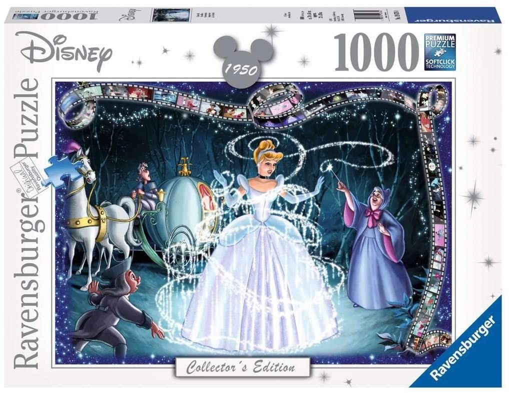 Пазл Ravensburger Disney Collector's Edition Cinderella Золушка 1000 шт. (19678)
Пазл Ravensburger Disney Collector's Edition Cinderella Золушка 1000 шт. (19678)