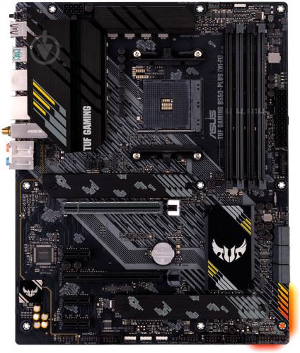 Материнcкая плата ASUS TUF_GAM_B550-PLUS_WI-FI sAM4 B550 4xDDR4 M.2 HDMI-DP Wi-Fi!!!BT ATX (JN63TUF_GAM_B550-PLUS_WI-FI)
Материнcкая плата ASUS TUF_GAM_B550-PLUS_WI-FI sAM4 B550 4xDDR4 M.2 HDMI-DP Wi-Fi!!!BT ATX (JN63TUF_GAM_B550-PLUS_WI-FI)