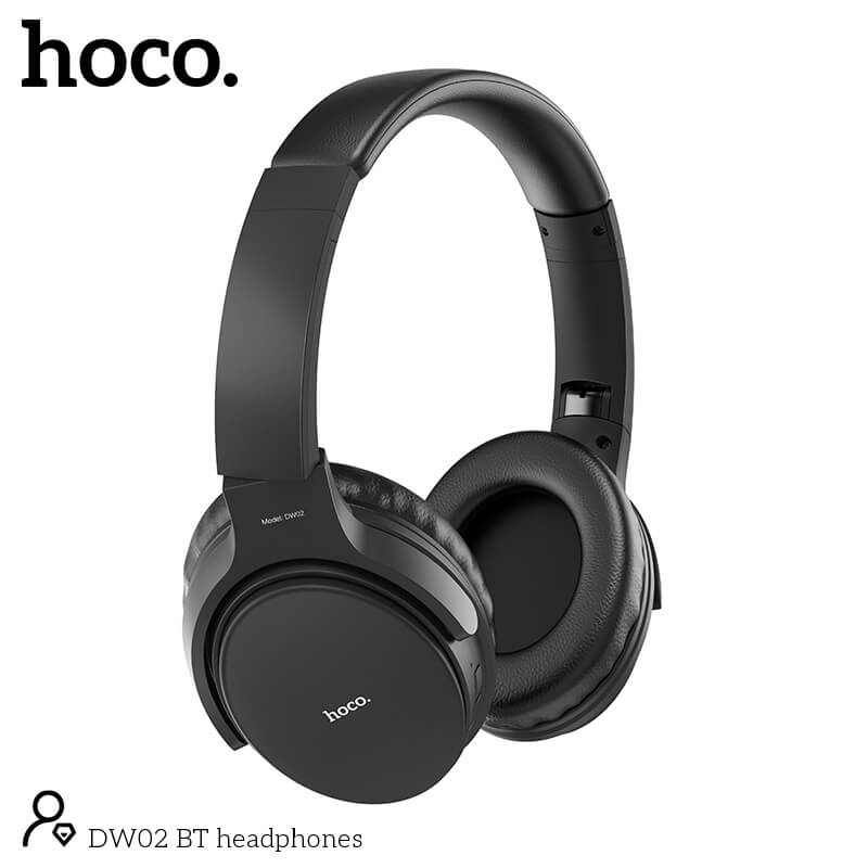 Беспроводные Bluetooth наушники HOCO headphones DW02 |BT5.0, TF, AUX, 4Hours| Black
Беспроводные Bluetooth наушники HOCO headphones DW02 |BT5.0, TF, AUX, 4Hours| Black