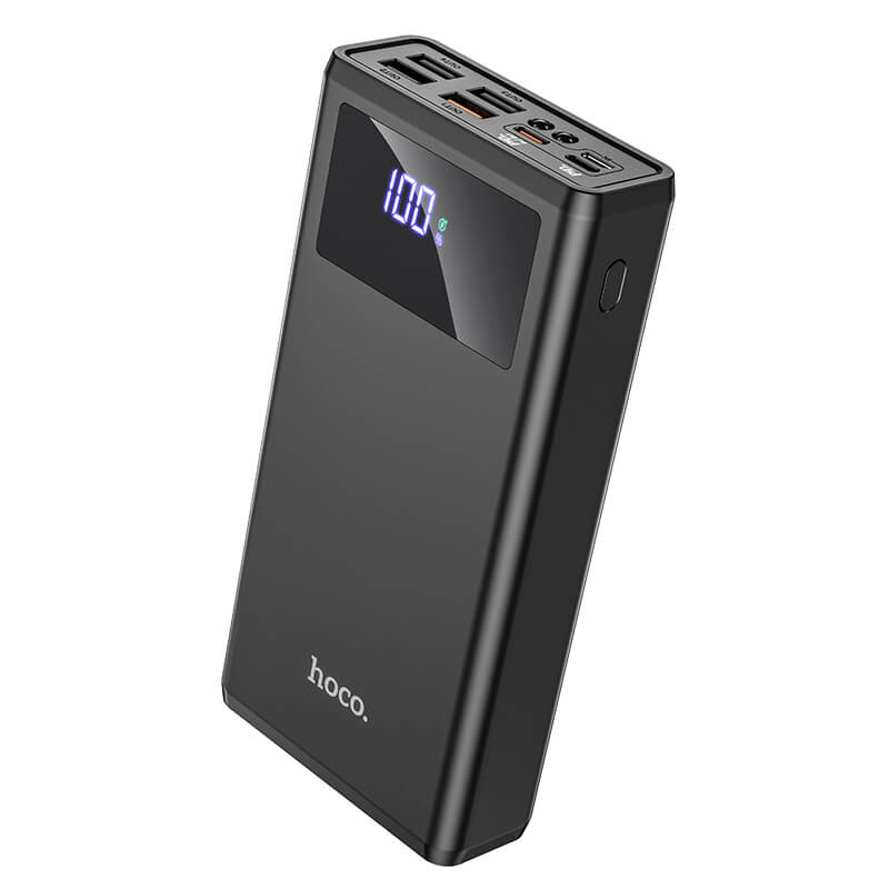 УМБ Powerbank HOCO with Digital Display Outstanding fully compatible power bank J78 30000mAh |4USB/1Type-C/1Lightning, QC/PD, 20W, 5A| Black
УМБ Powerbank HOCO with Digital Display Outstanding fully compatible power bank J78 30000mAh |4USB/1Type-C/1Lightning, QC/PD, 20W, 5A| Black
