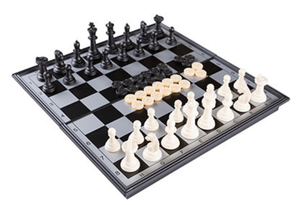 Настольная игра 3 в1 шахматы, нарды, шашки магнитные Zelart Chess Tactic Set 9518 (24x24 см)
Настольная игра 3 в1 шахматы, нарды, шашки магнитные Zelart Chess Tactic Set 9518 (24x24 см)