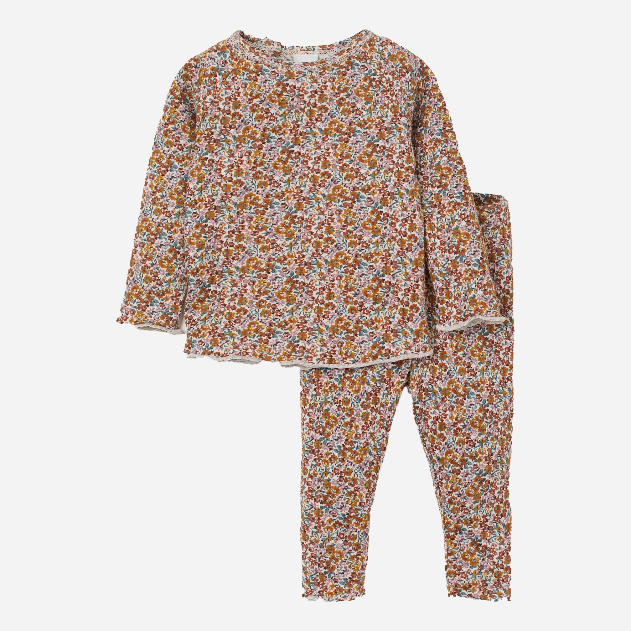 Костюм (футболка с длинным рукавом + лосины) H&M 1507-6460152 92 см Комбинированный/Цветы
Костюм (футболка с длинным рукавом + лосины) H&M 1507-6460152 92 см Комбинированный/Цветы