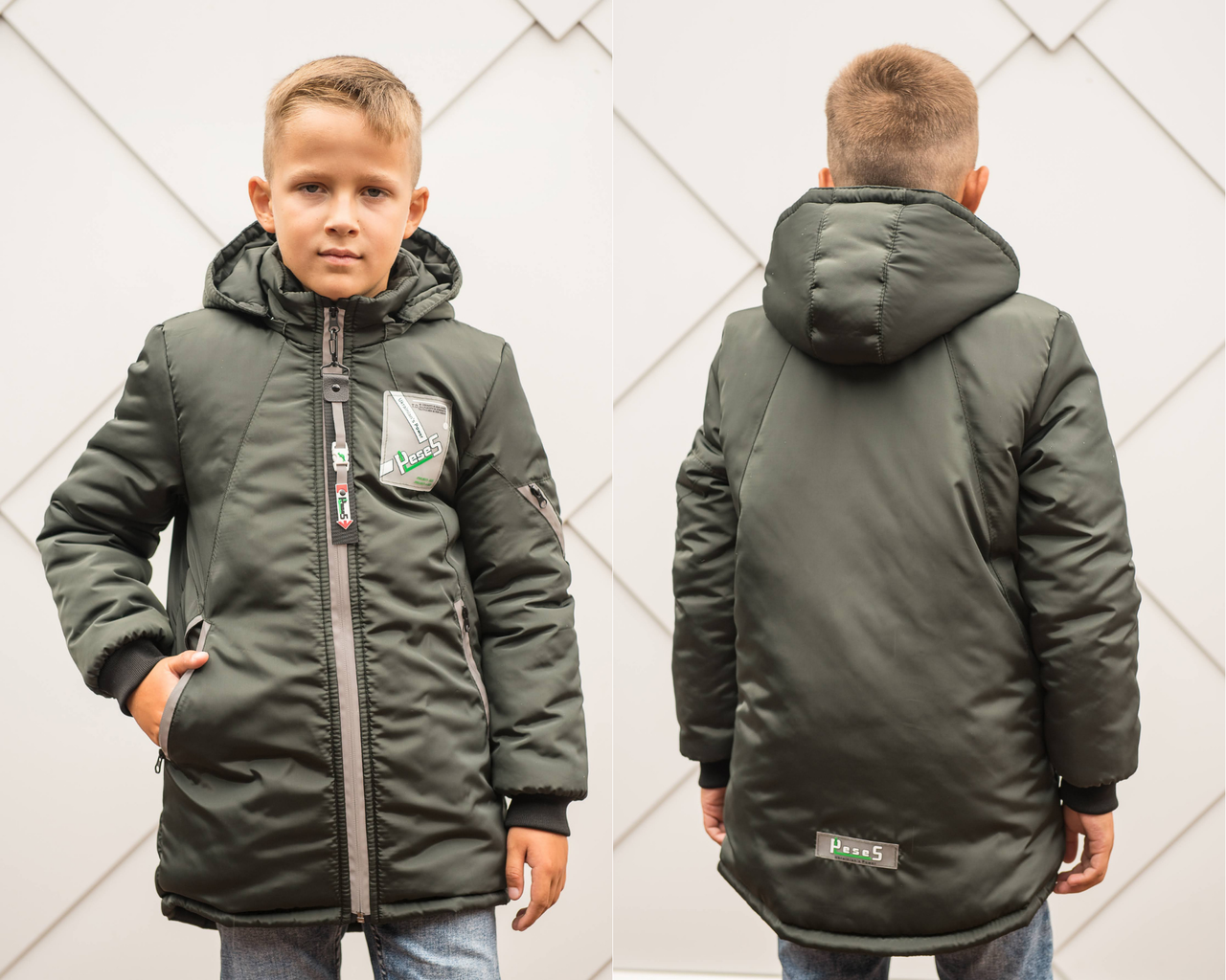 Демисезонная парка для мальчика на флисе Марк PLeseS рост 122 хаки
Демисезонная парка для мальчика на флисе Марк PLeseS рост 122 хаки