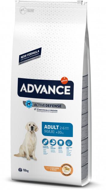Сухой корм для собак Advance Dog Maxi Adult 18 кг. для взрослых собак крупных пород с курицей и рисом
Сухой корм для собак Advance Dog Maxi Adult 18 кг. для взрослых собак крупных пород с курицей и рисом
