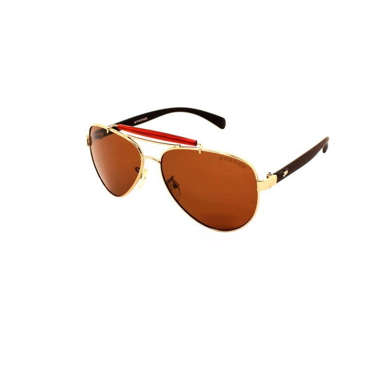 Очки солнечные авиатор Avatar Polarized в золотистой оправе металл с коричневые линзы 113101
Очки солнечные авиатор Avatar Polarized в золотистой оправе металл с коричневые линзы 113101