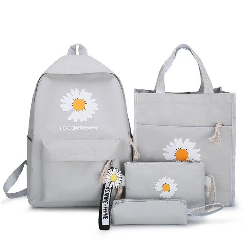 Комплект 4 в 1 рюкзак подростковый для девочки, сумка, клатч и пенал Sugebag серый 1451181123
Комплект 4 в 1 рюкзак подростковый для девочки, сумка, клатч и пенал Sugebag серый 1451181123