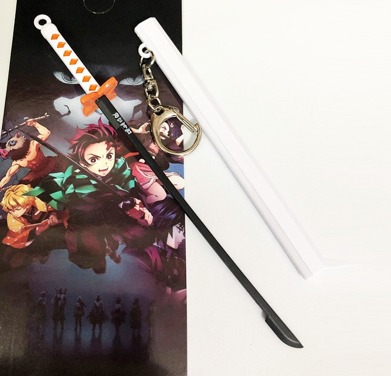Брелок Катана аниме Клинок, рассекающий демонов Demon Slayer: Kimetsu no Yaiba KY 22.22
Брелок Катана аниме Клинок, рассекающий демонов Demon Slayer: Kimetsu no Yaiba KY 22.22