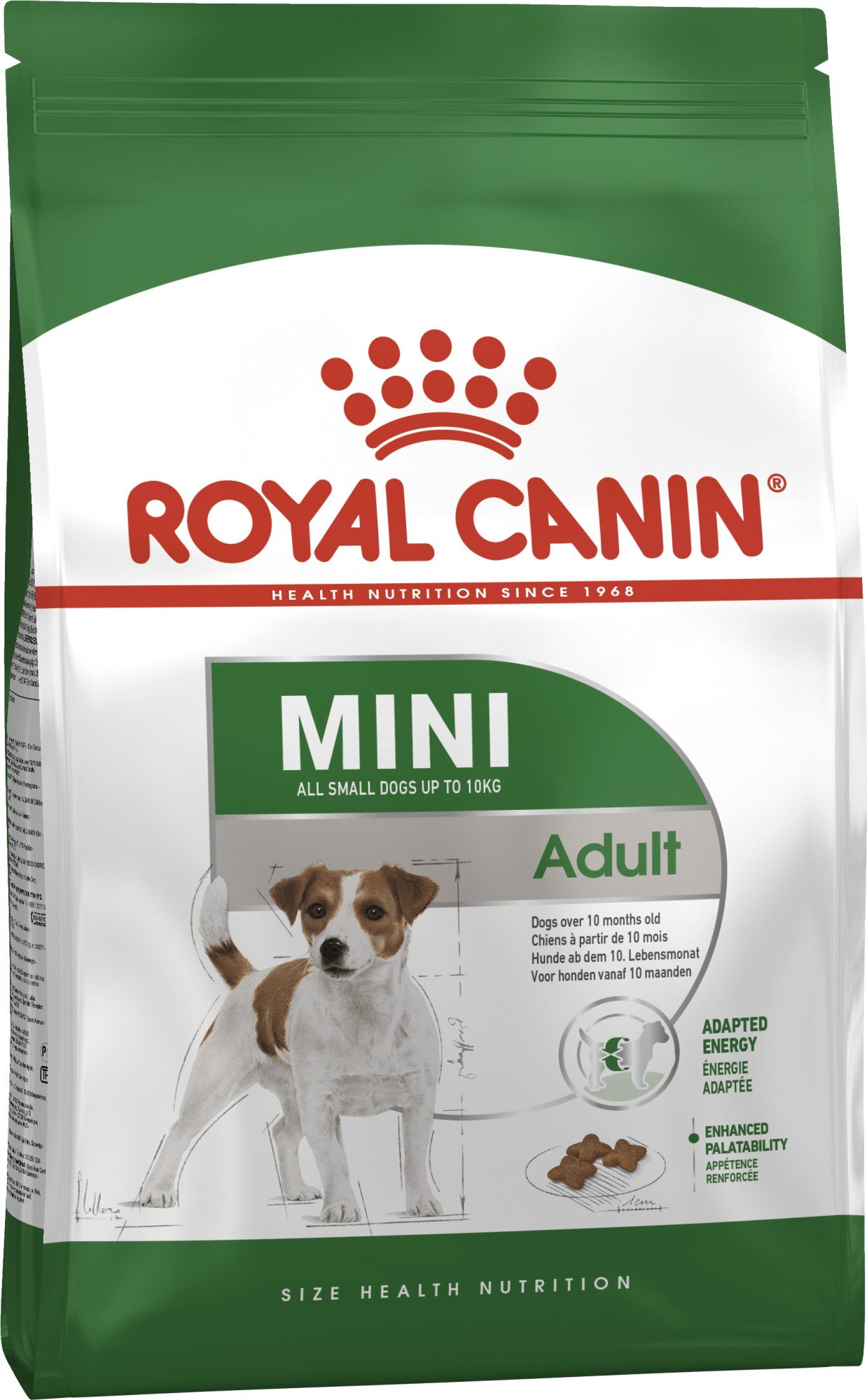 Сухой корм для собак Royal Canin Mini Adult 15 кг полноценный рацион для взрослых собак мелких пород весом до 10 кг в возрасте от 10 мес. до 8 лет
Сухой корм для собак Royal Canin Mini Adult 15 кг полноценный рацион для взрослых собак мелких пород весом до 10 кг в возрасте от 10 мес. до 8 лет