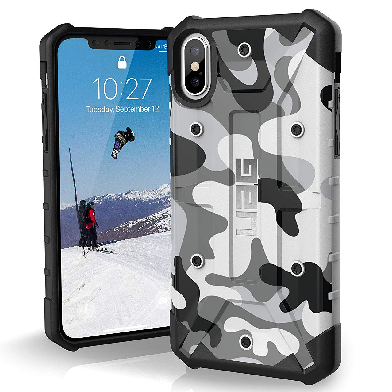 Ударопрочный чехол Urban Armor Gear Pathfinder камуфляж для Apple iPhone XS Max (6.5") Белый
Ударопрочный чехол Urban Armor Gear Pathfinder камуфляж для Apple iPhone XS Max (6.5") Белый